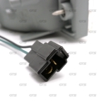 ไฟในกันชนหน้า 12V ข้างซ้าย+ขวา 2 ชิ้น เลนส์ขาว สำหรับ Nissan Big-M 925 ปี 1986-1997